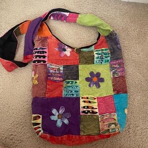 🌸 Boho Hippie Patchwork Messenger Bag 🌸